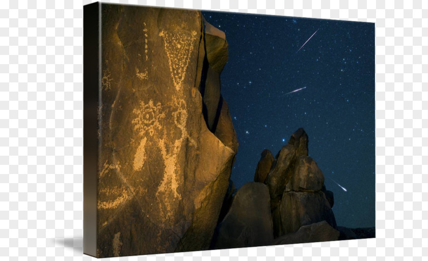 Meteor Shower Gallery Wrap Prehistory Desktop Wallpaper Canvas Stock Photography PNG