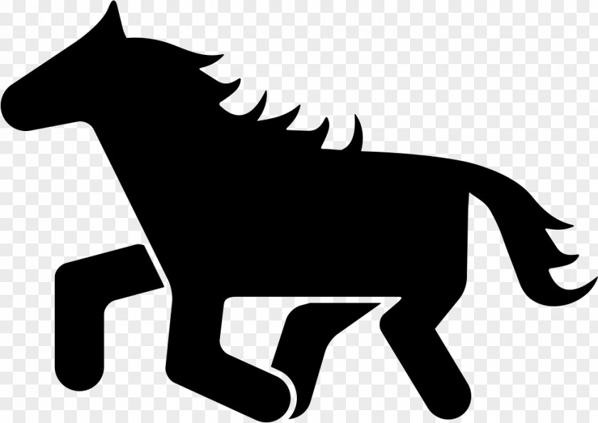 Mustang Silhouette Clip Art PNG