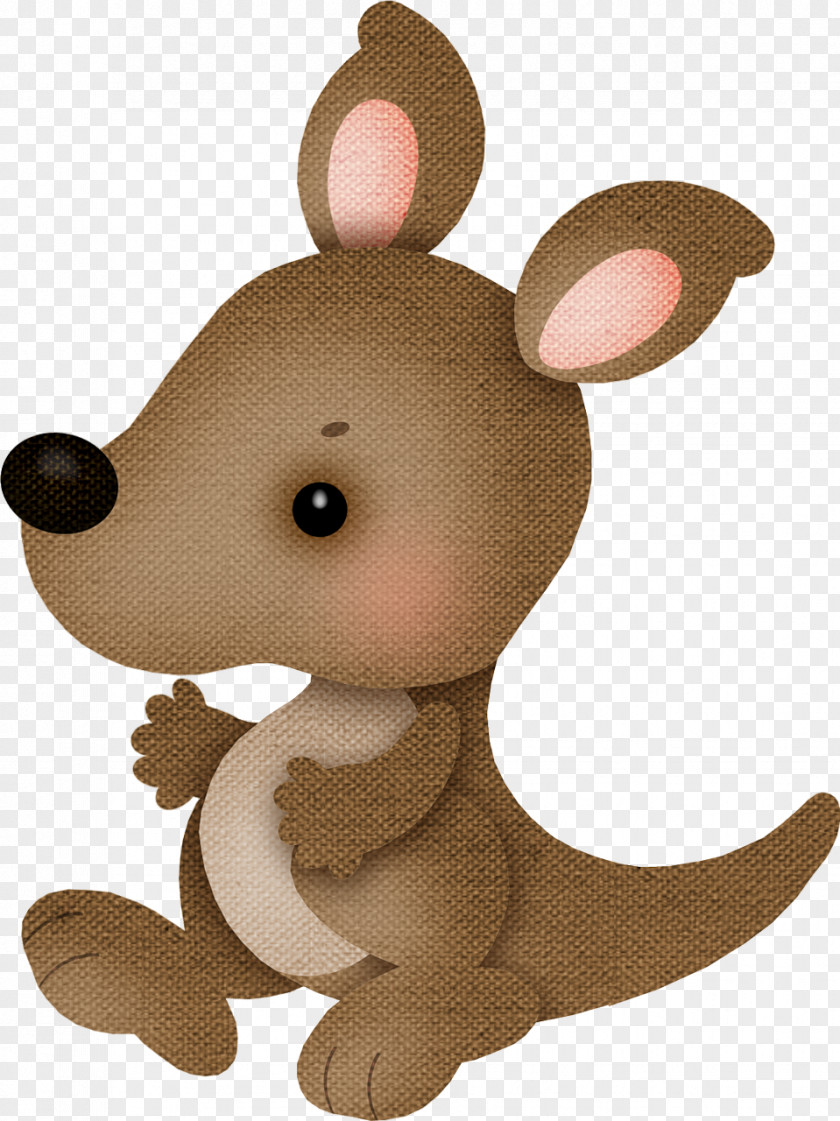 TELA Animal Kangaroo Giraffe Clip Art PNG