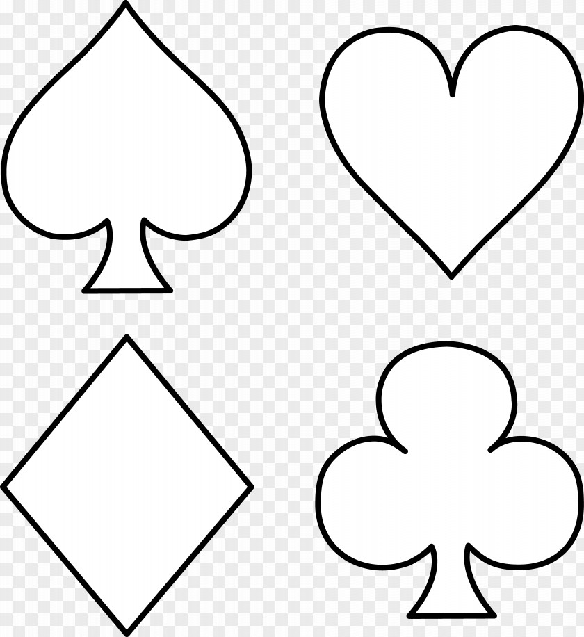 Card Diamond Cliparts Suit Playing Standard 52-card Deck Spades Clip Art PNG