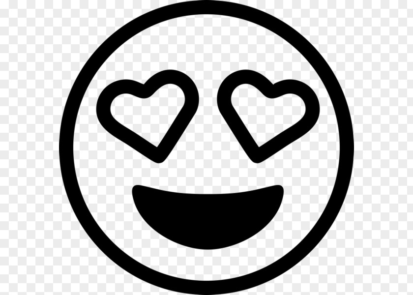 Emoji Heart Smile Eye Face PNG