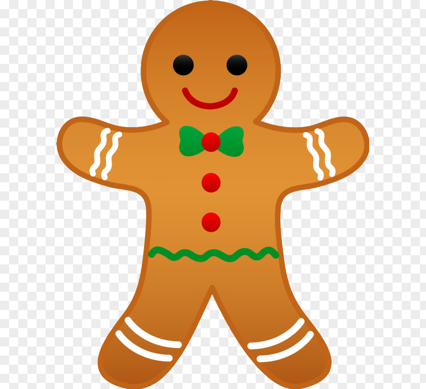 Gingerbread Man The Christmas Clip Art PNG