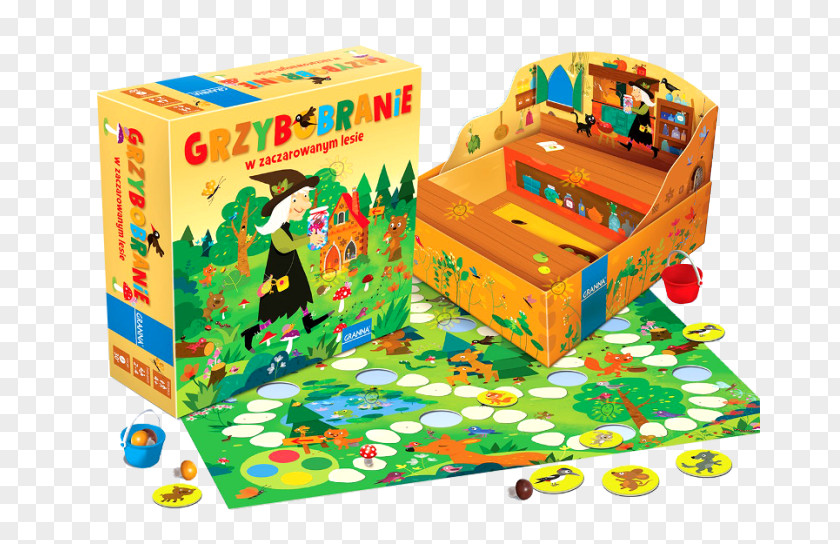 Goool Granna Board Game Animal Husbandry Mushroom Hunting PNG