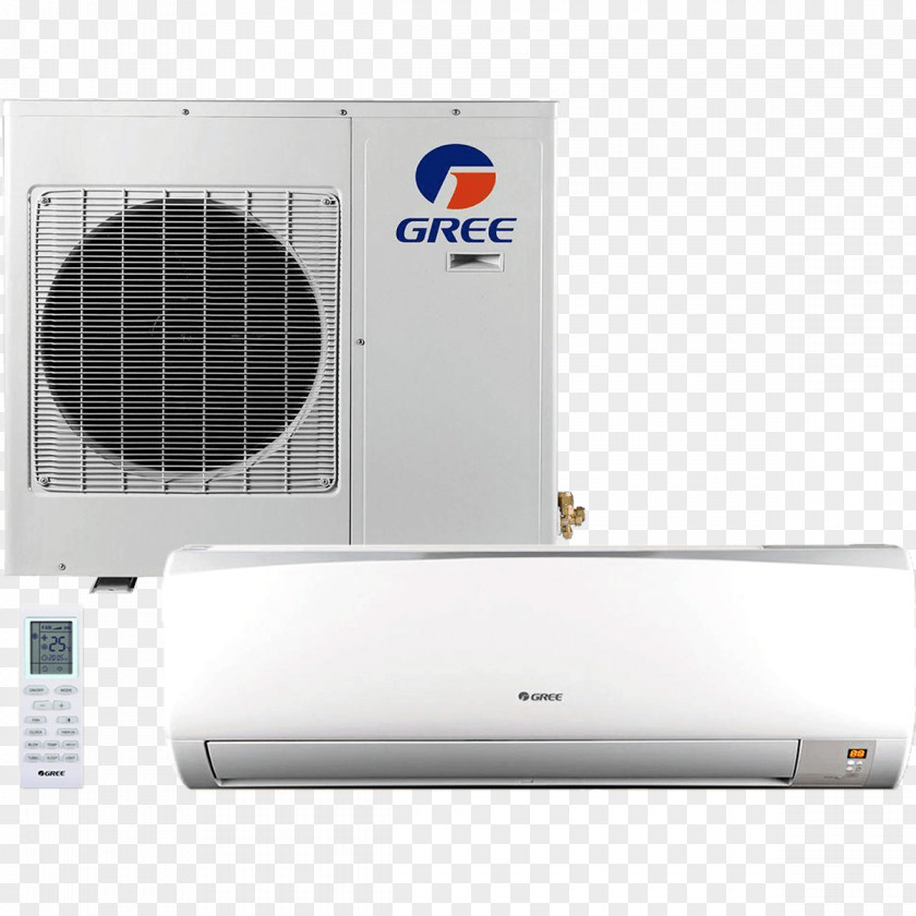 Gree British Thermal Unit Air Conditioning Seasonal Energy Efficiency Ratio Electric Heat Pump PNG