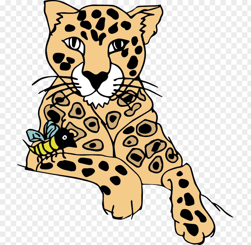Leopard Jaguar Tiger Cheetah Clip Art PNG