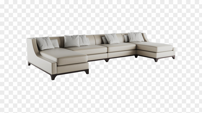 Luxuriance Sofa Bed Couch Furniture Chaise Longue PNG