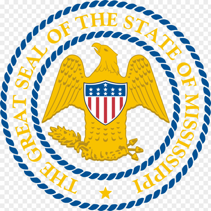 Usa Gerb Seal Of Mississippi Great The United States Washington PNG