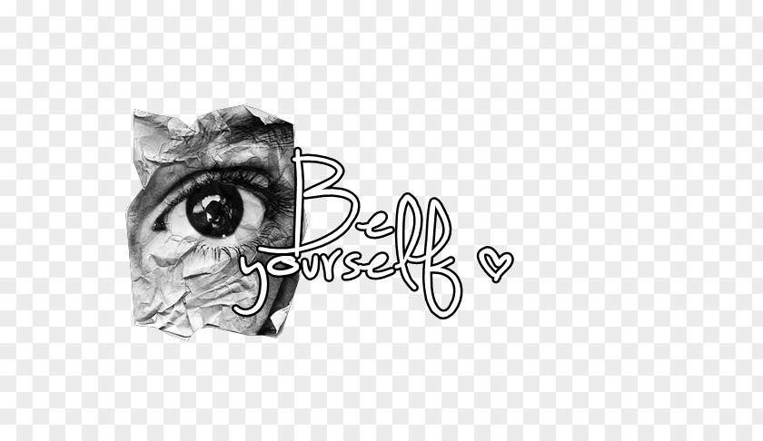 Be Yourself Graphic Design Art Drawing PNG