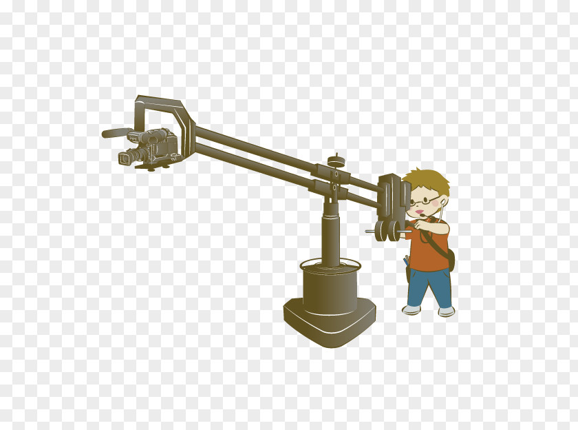 Cartoon Radio Cameraman Camera Operator Video PNG