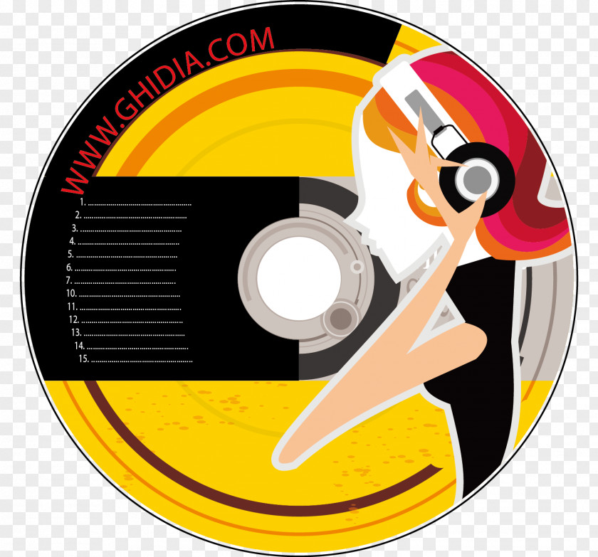 Cd/dvd Compact Disc Album Cover Optical Packaging PNG