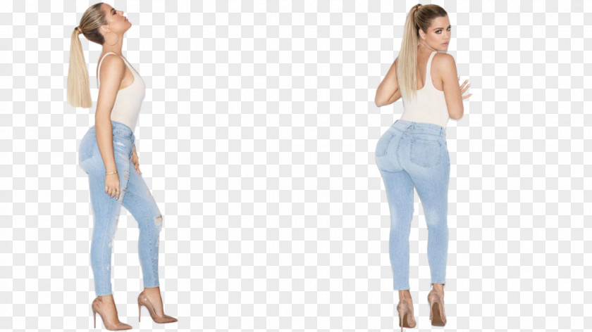 Kardashian Jeans Fashion Waist Celebrity Female PNG