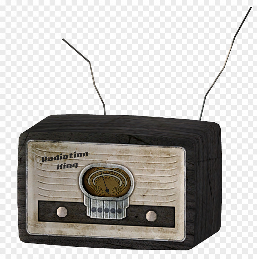 Painted Retro Old Radio Fallout: New Vegas Fallout 4 3 2 Shelter PNG