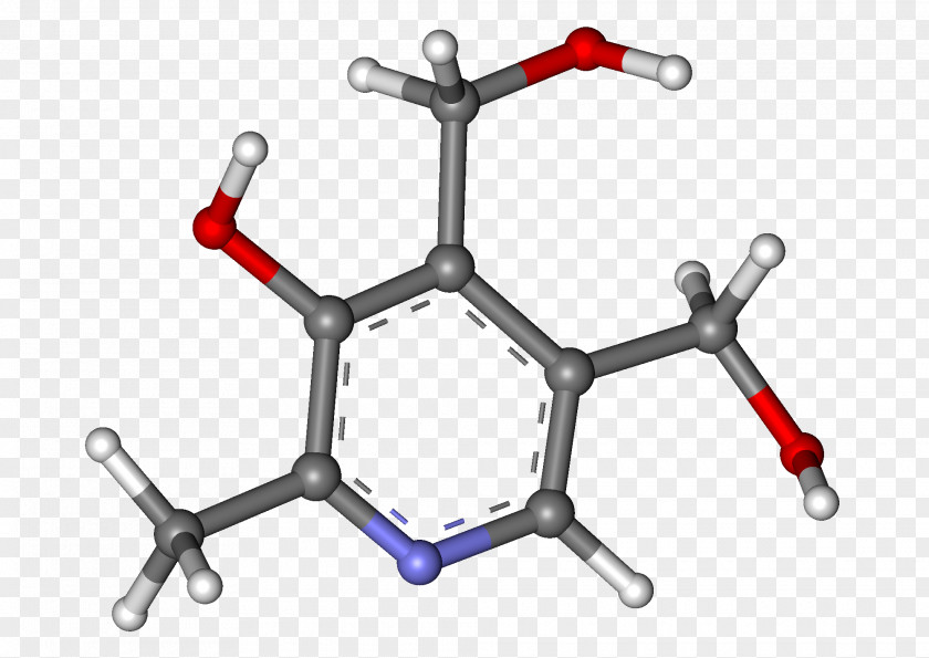 Pyridoxine Pharmaceutical Drug Vitamin B-6 Ball-and-stick Model Acid PNG