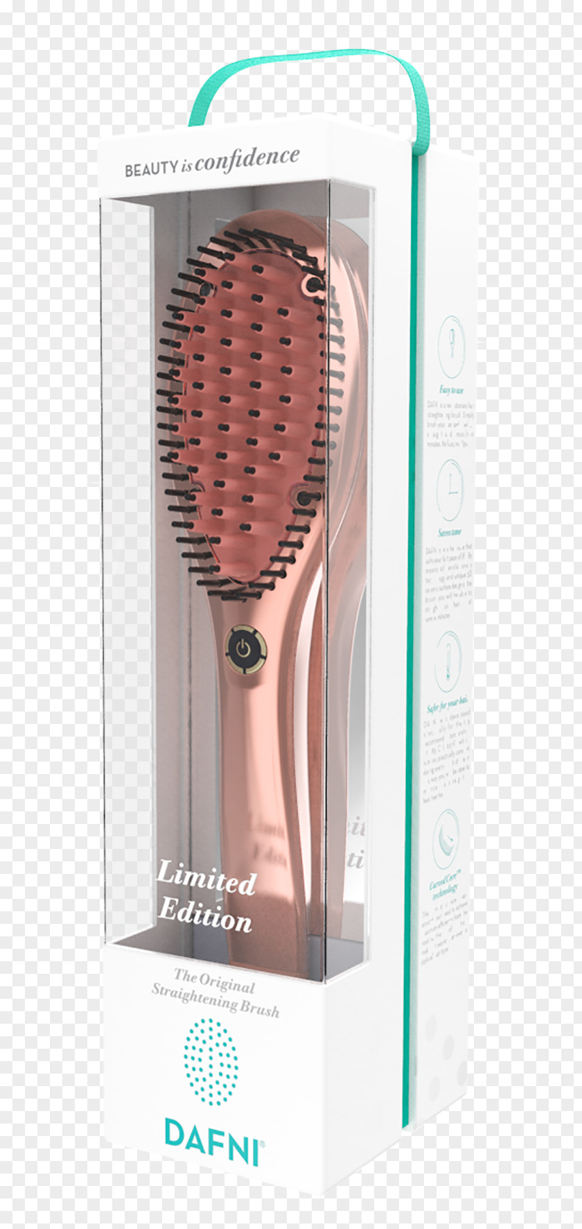 Rose Print Comb Hair Straightening Bangs Capelli Brush PNG