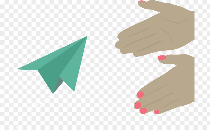 Simple Paper Airplane Plans Content Science Hand Model Logo Thumb Product Design PNG