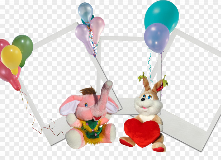 Plush Toys Frame Balloon Download Toy PNG