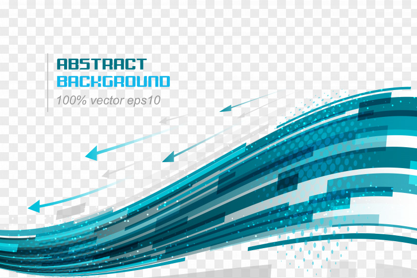 Technology Background Euclidean Vector Blue Curve Line PNG