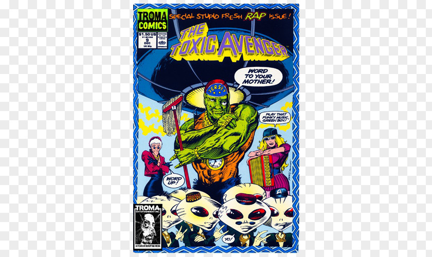 Toxic Avenger Marvel Comics Comic Book The Superhero PNG