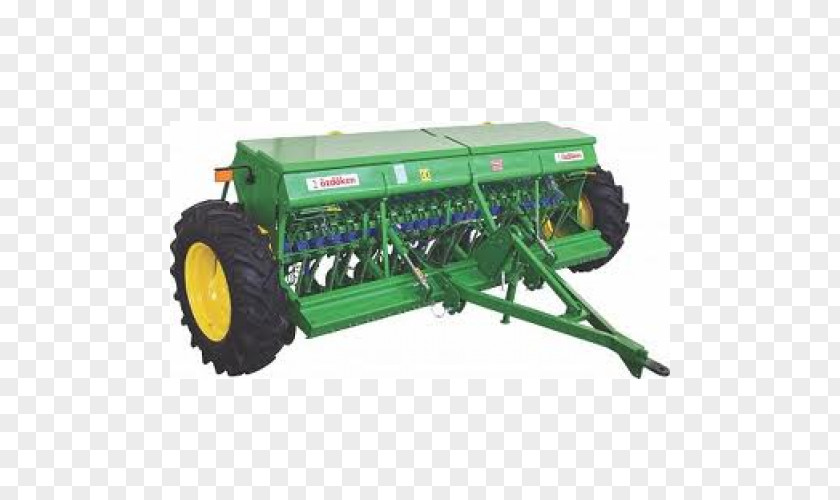 Tractor Machine Seed Drill Agriculture PNG