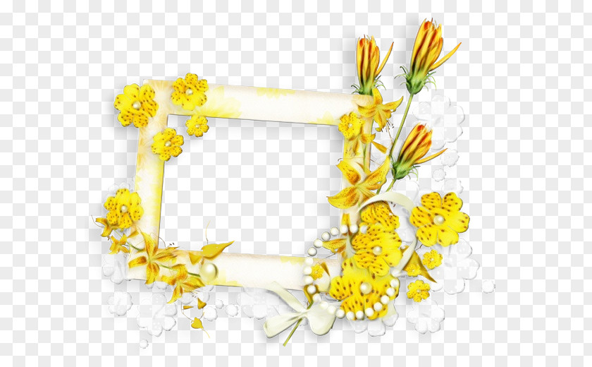 Wildflower Plant Yellow Font Flower Cut Flowers Clip Art PNG