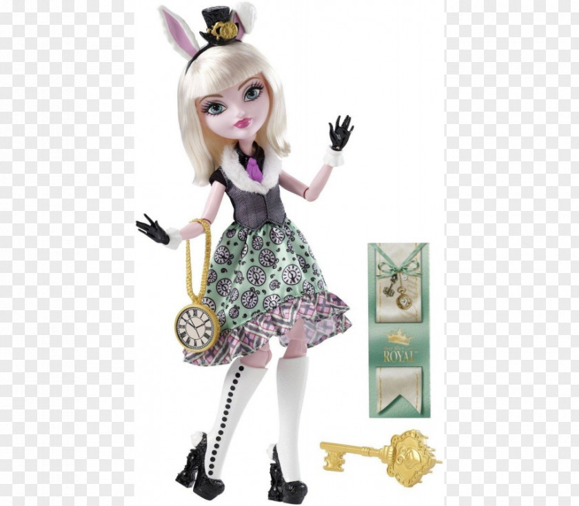 Doll White Rabbit Fashion Ever After High Toy PNG