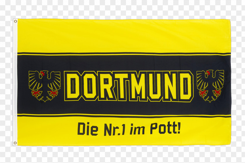 Flag Fahne Borussia Dortmund Ruhr PNG
