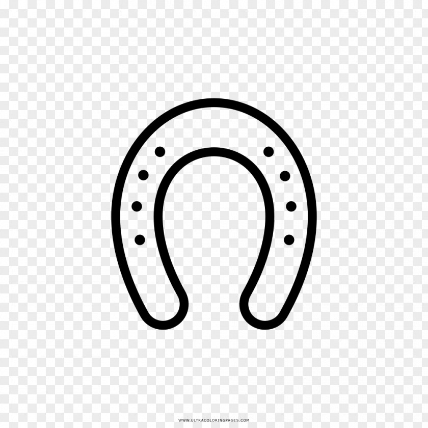 Horse Horseshoe Drawing Coloring Book PNG