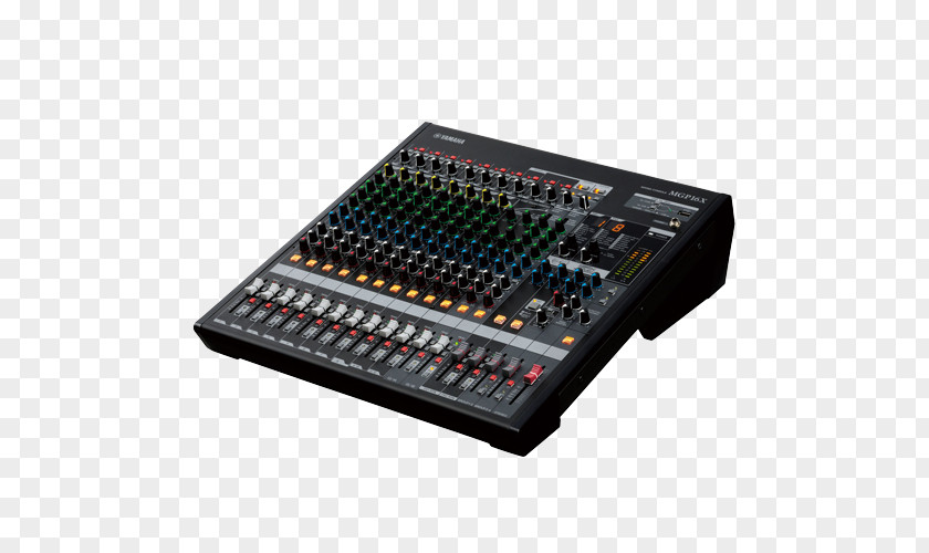 Mackie 1604vlz Pro Audio Mixers Yamaha MGP16X 19-inch Rack Digital Mixing Console Analog Signal PNG