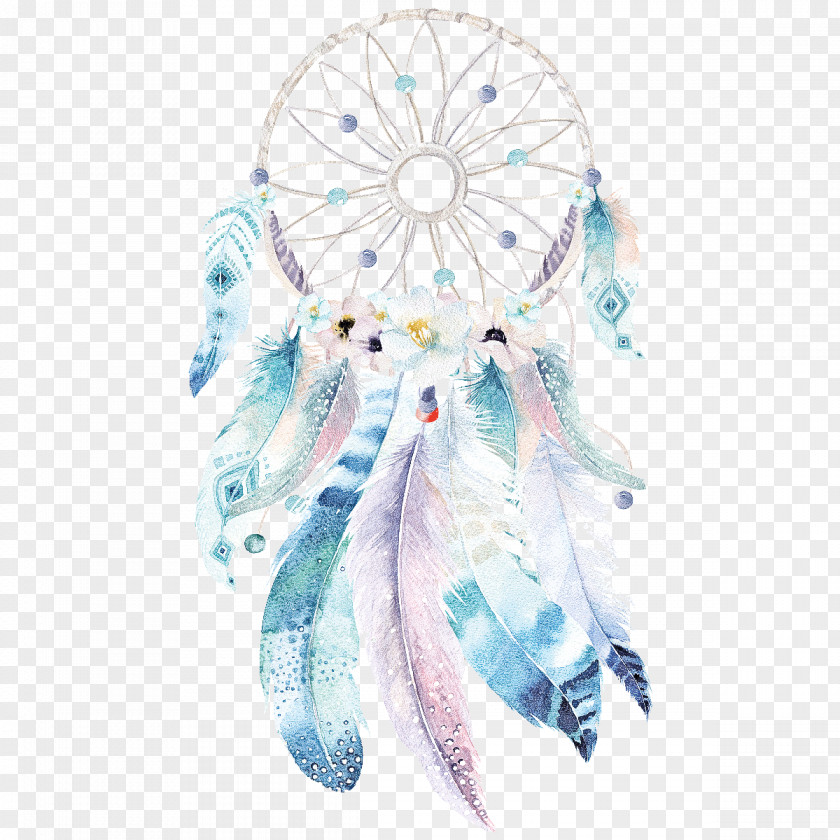 Wall Decal Dreamcatcher Sticker Feather PNG