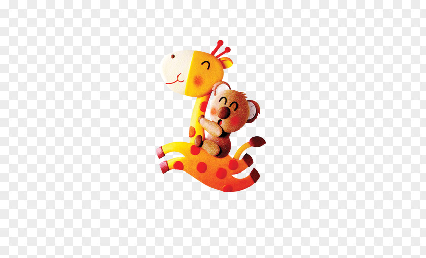 Giraffes And Koalas Cartoon Child Illustration PNG