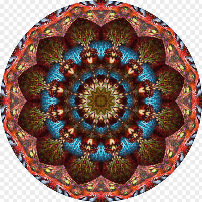 Mockupmandala Kaleidoscope Mandala Symmetry Pattern PNG