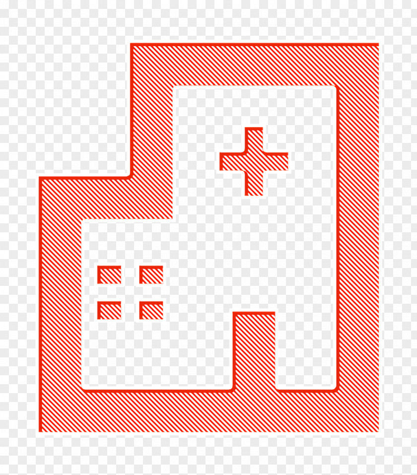 Rectangle Logo Red Cross Icon PNG