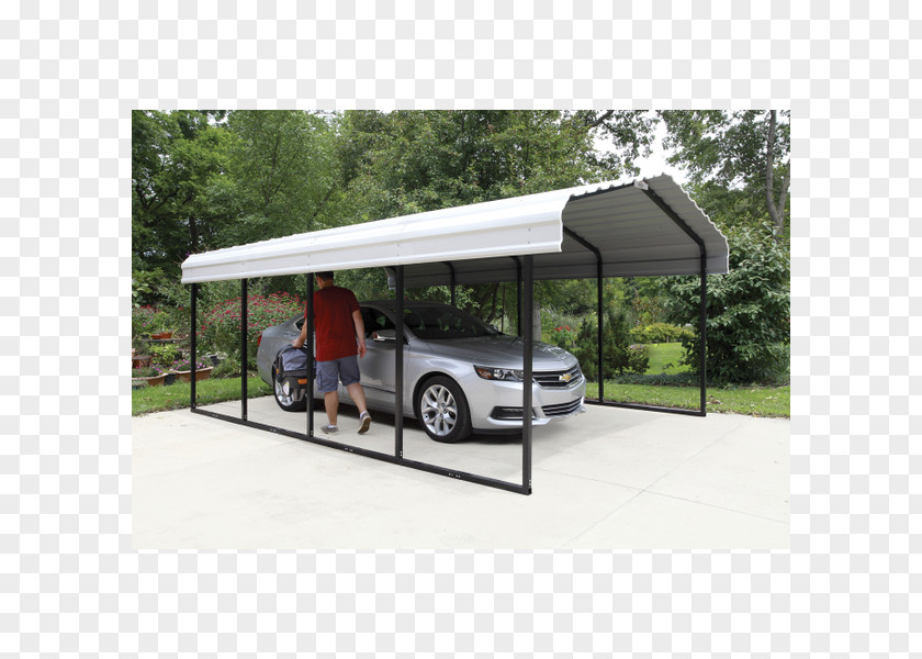 Wide Canopy Arrow Carport Shelter Steel PNG