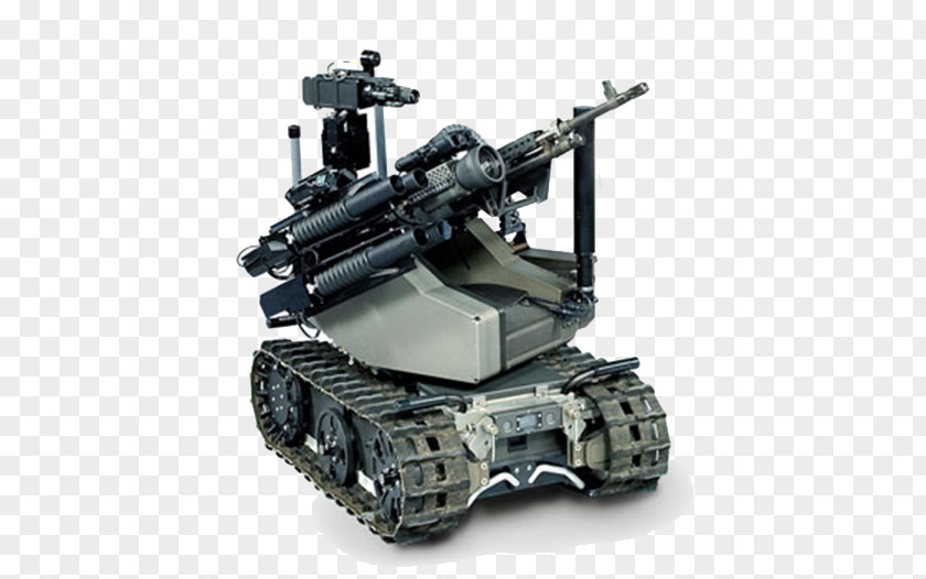 Robot Military Autonomous Unmanned Ground Vehicle PNG