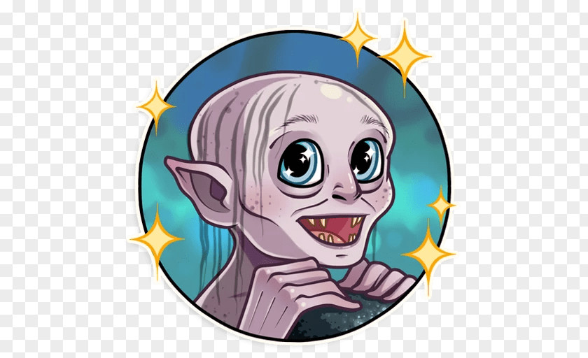 Whatsapp Gollum Sticker Clip Art WhatsApp Emoji PNG