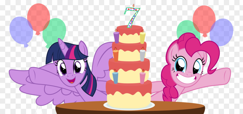 Birthday Twilight Sparkle Cake Happy Clip Art PNG