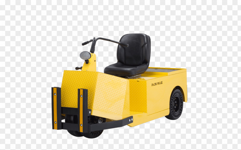 Electric Utility Mule Motor Vehicle Towing Trailer PNG