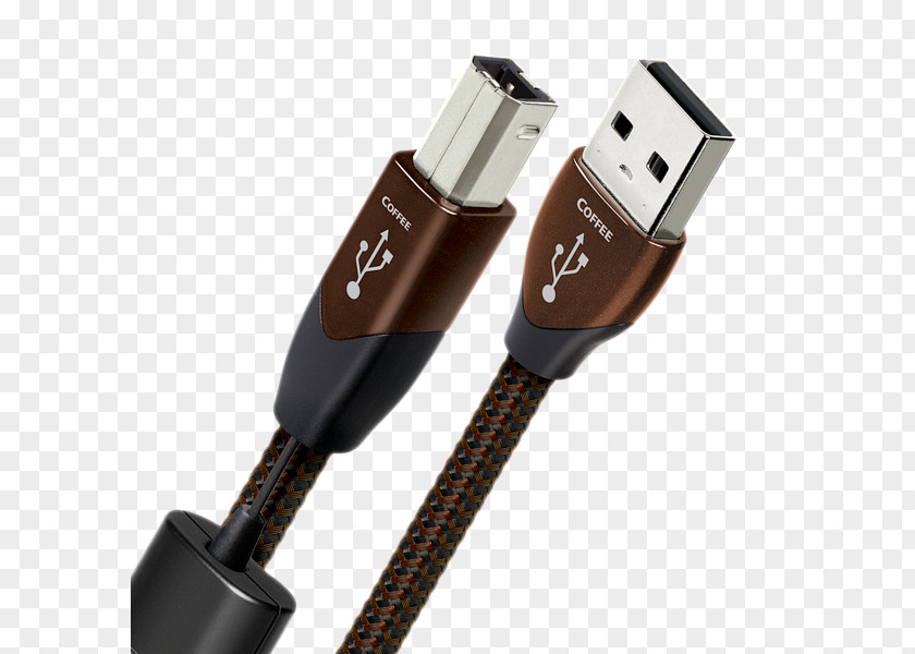 Laptop Power Cord Cable AudioQuest USB A-B Carbon .75m (2.5 Ft.) Pearl Standard To Micro PNG