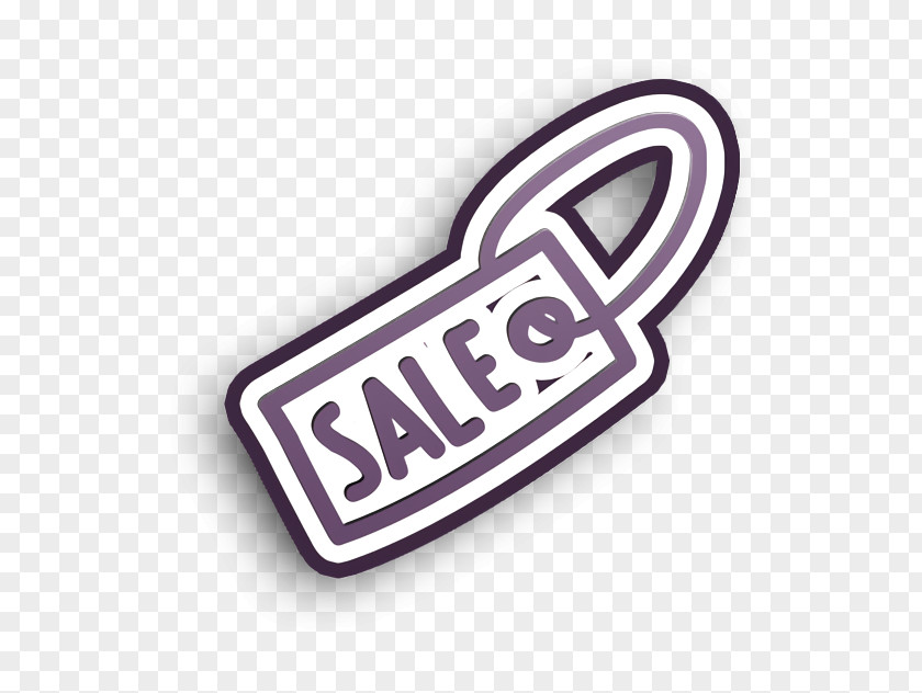 Sale Tag Hand Drawn Symbol Icon Commerce PNG