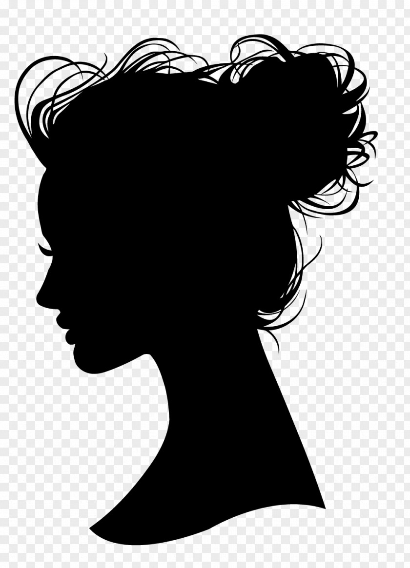 Silhouette Drawing Art PNG