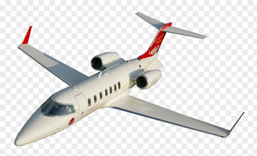 Airplane Business Jet Learjet 40 70/75 Aircraft PNG