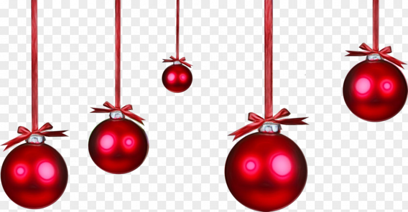 Fir Ruby Christmas Tree Ornaments PNG
