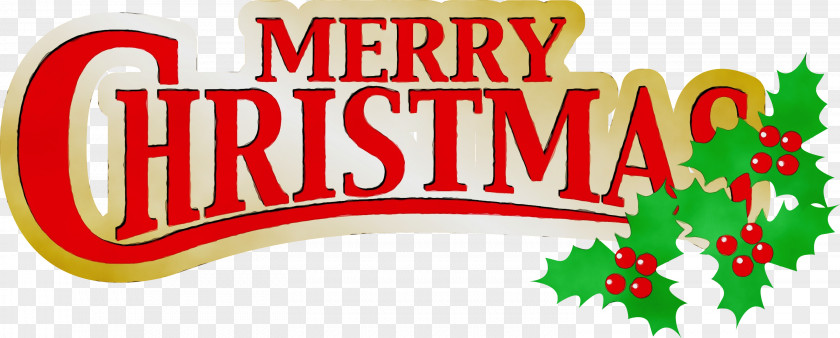 Font Logo Christmas Eve PNG