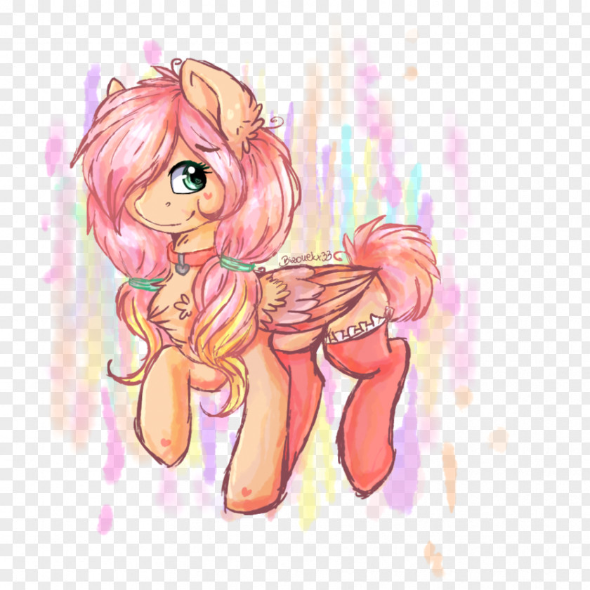 Horse Fairy Pink M Cartoon PNG