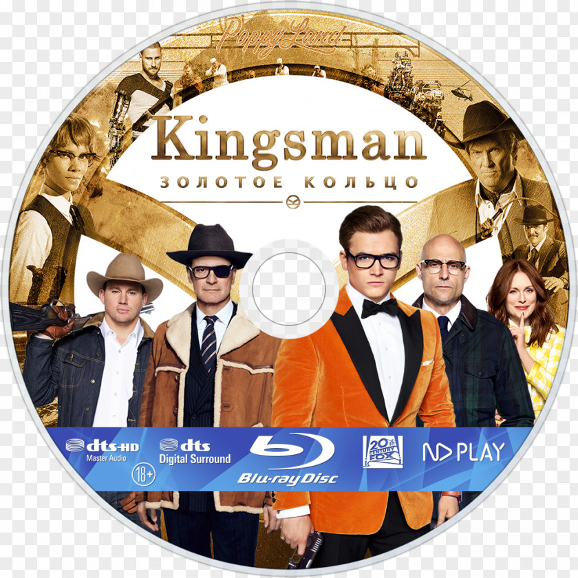 Kingsman Gary 'Eggsy' Unwin Film Series Poster PNG