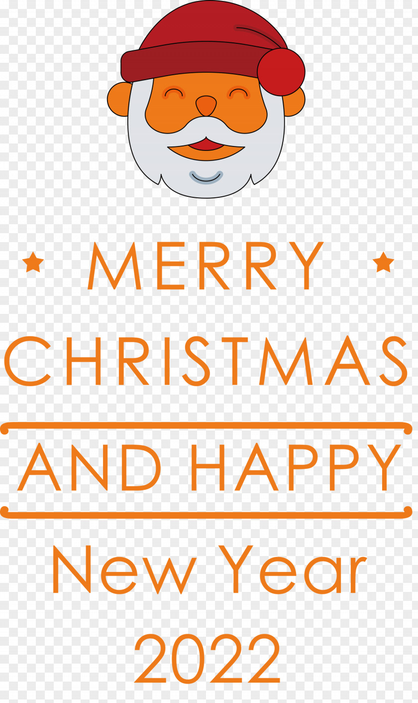 Merr Christmas Happy New Year 2022 PNG