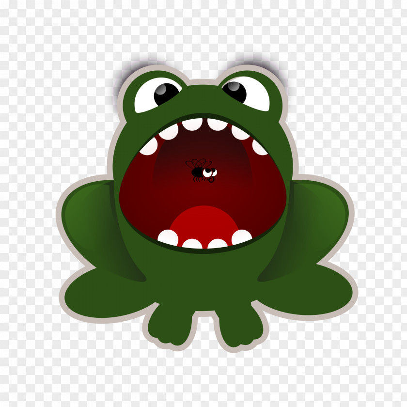 Mouth Open Cliparts Frog Clip Art PNG