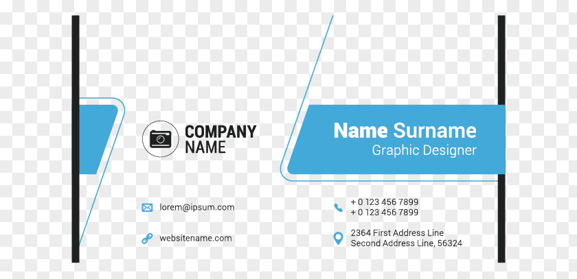 Personalized Business Cards Card Design PNG