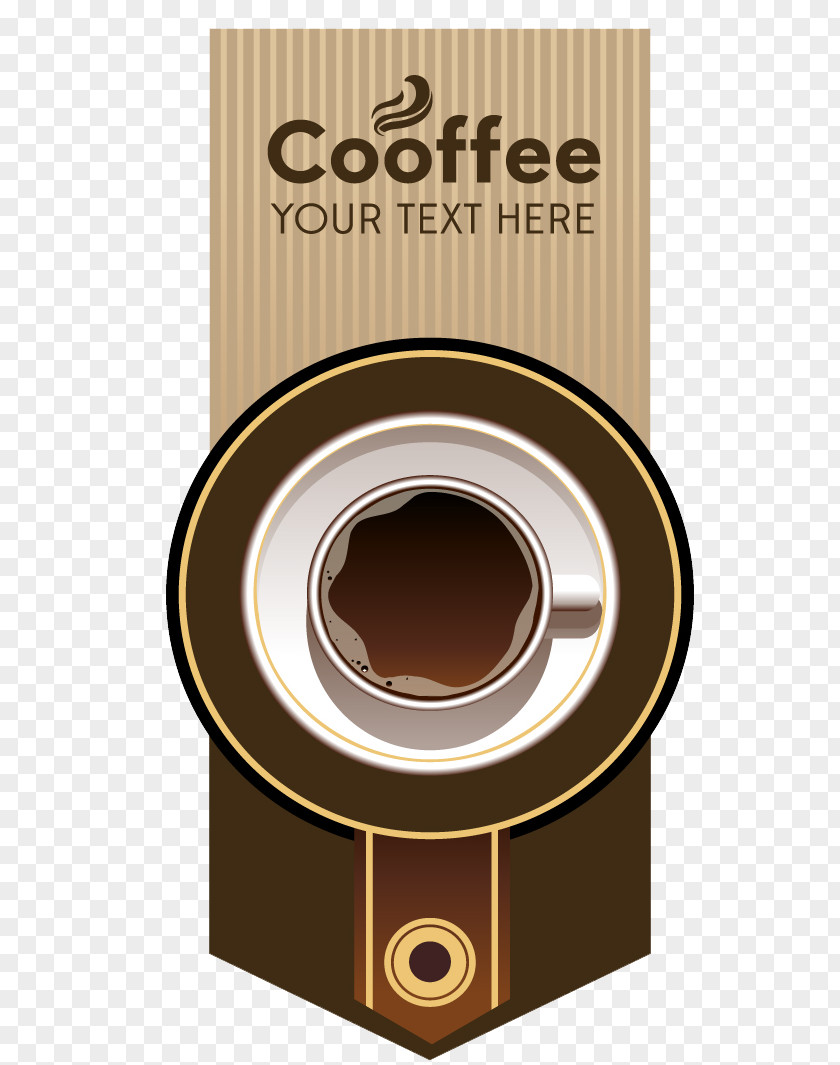 Bitterflies Flyer Coffee Cup Cafe Vector Graphics Design PNG