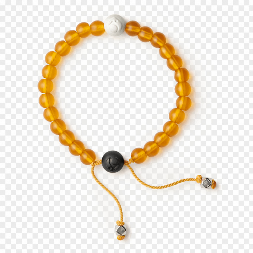 Necklace Bracelet Jewellery Bead Body Jewelry Yellow Religious Item PNG